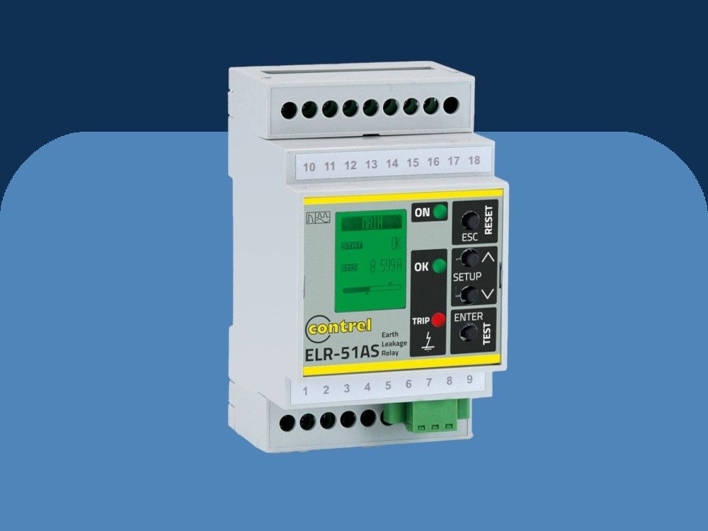 Industrial earth leakage relays